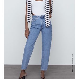 NWT ZARA MOM FIT JEANS SIZE 29 (US 8)